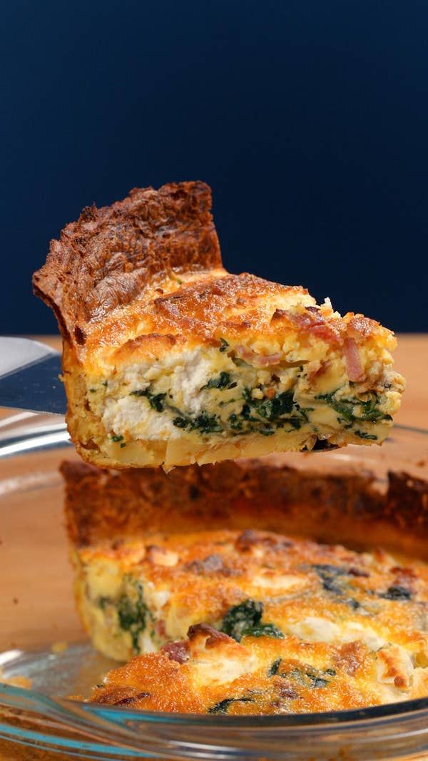 Potato Crust Quiche