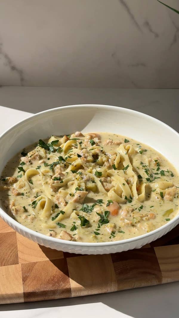 Chicken Alfredo Soup