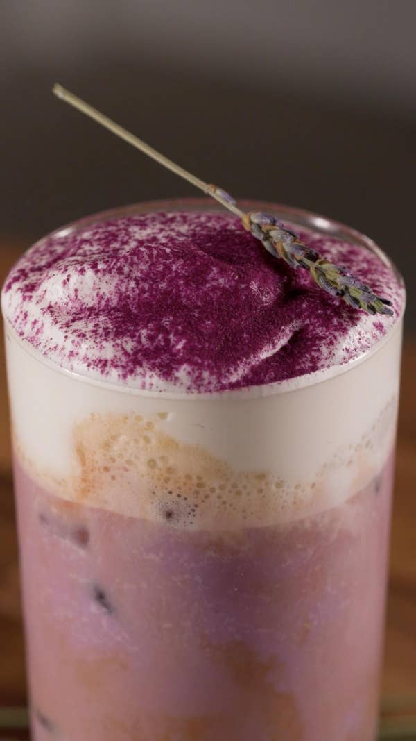 Purple Sweet Potato Latte