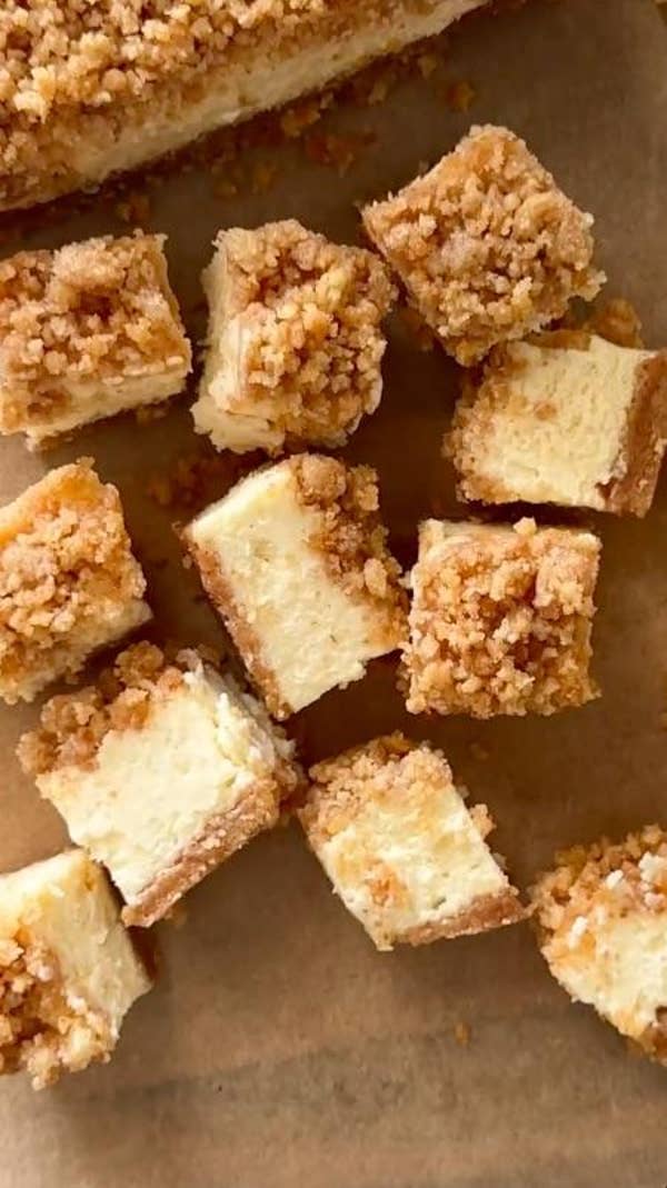 Copycat Sara Lee Cheesecake Bites