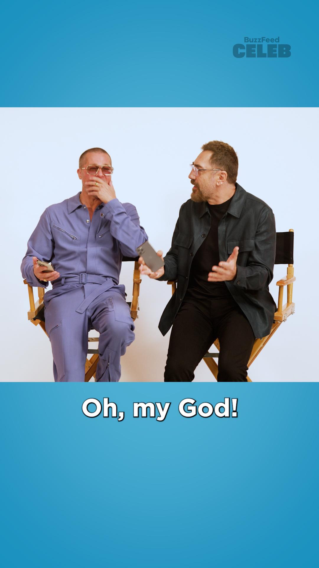 Brad Pitt and Javier Bardem Thirst Tweets Merman