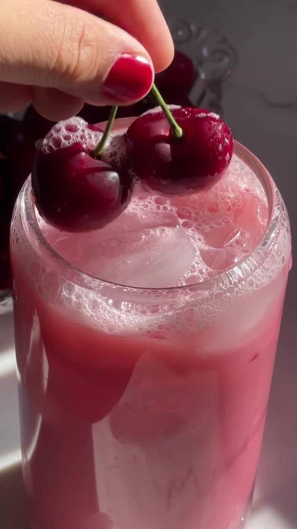 Cherry Brazilian Lemonade