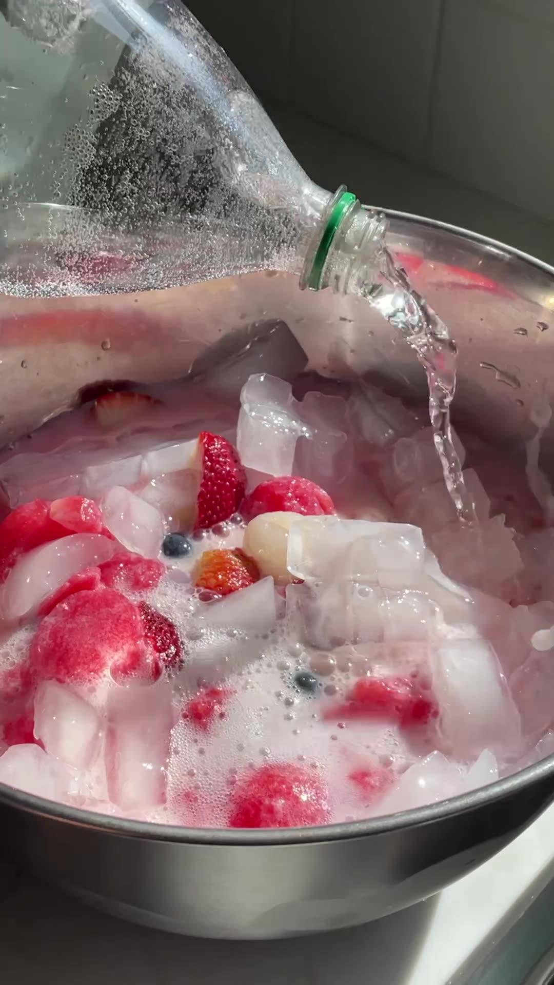 Korean Hwachae (Fruit Punch)
