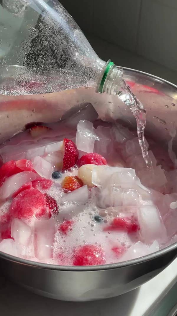 Korean Hwachae (Fruit Punch)