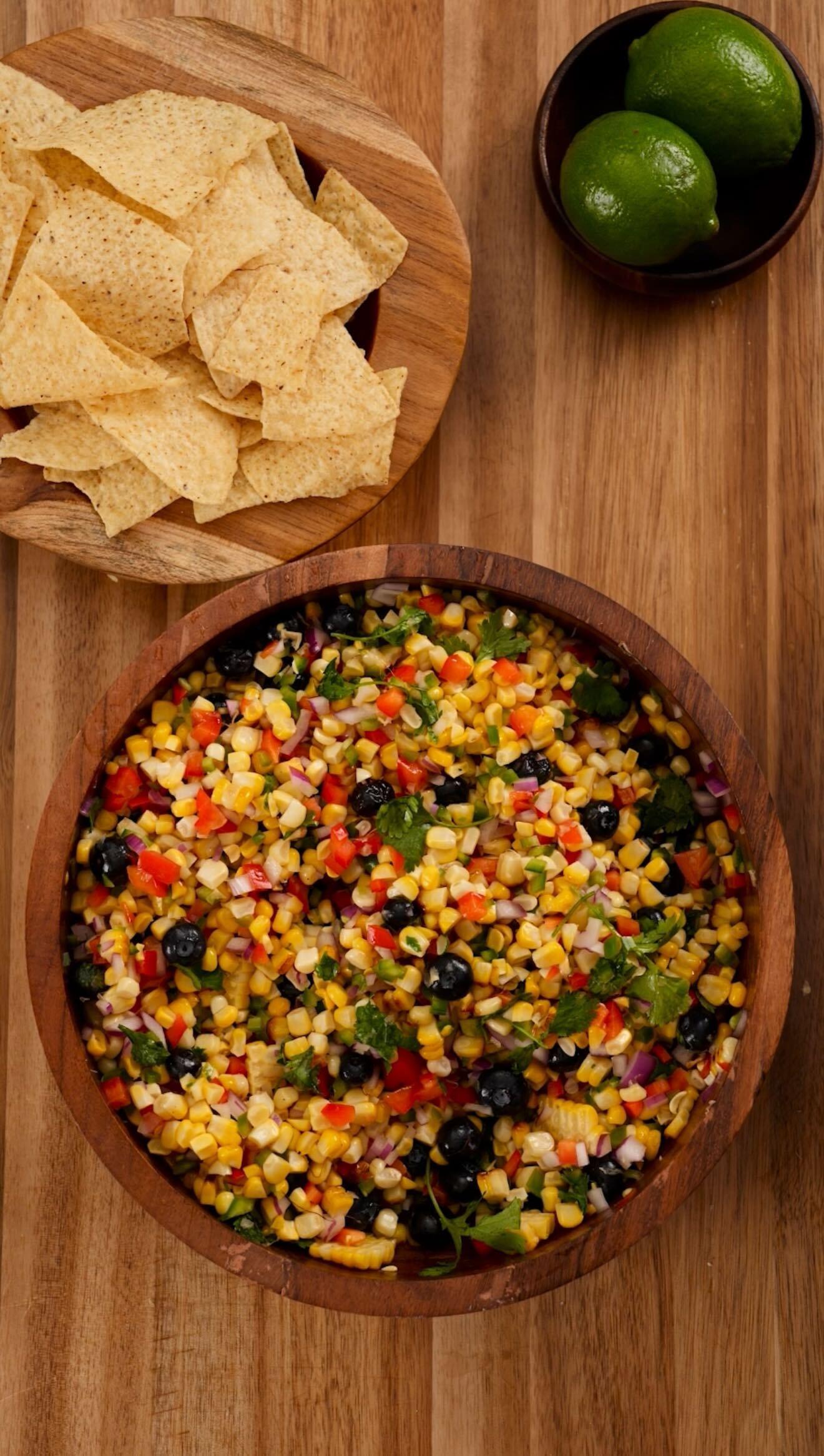 Blueberry Corn Salsa