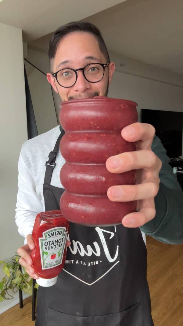 Smoothie King X Heinz Ketchup Smoothie Replica