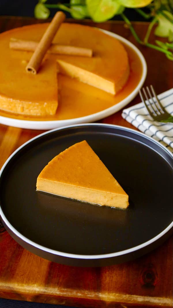 Pumpkin Spice Flan