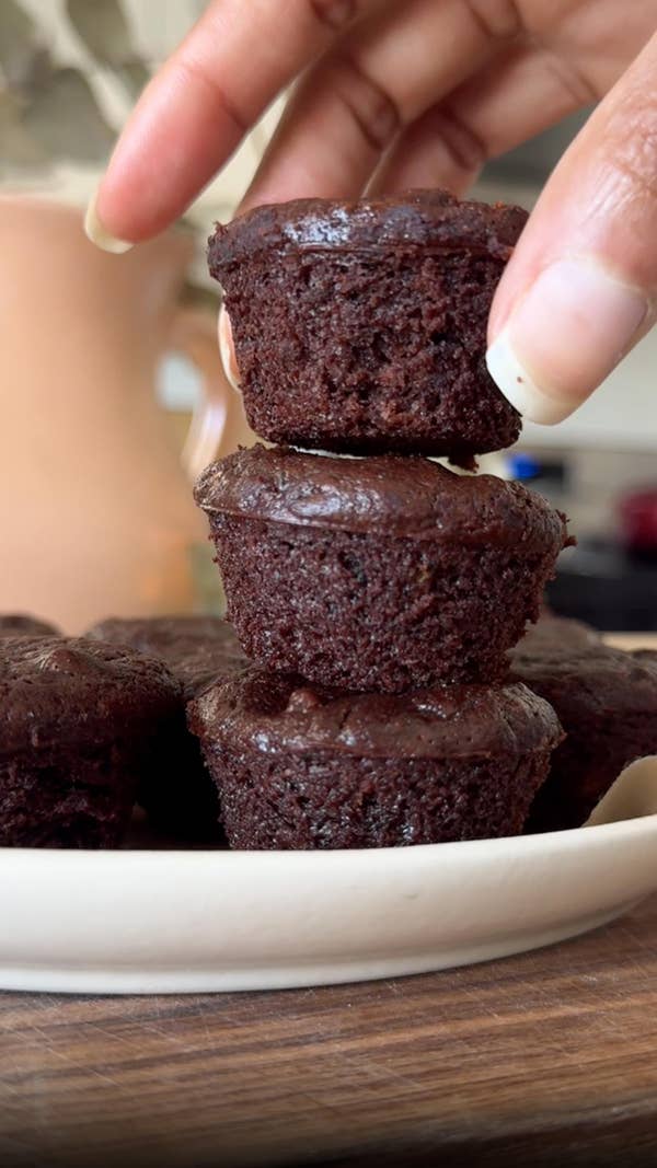 Zucchini Brownie Bites