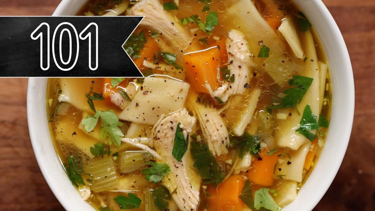 The Perfect Chicken Noodle Soup Recipe by Tasty-image