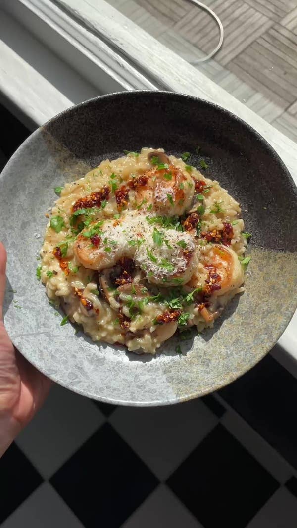 Sage And Mushroom Risotto