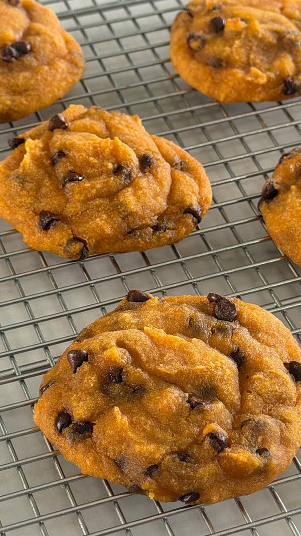 Pumpkin Mochi Cookies