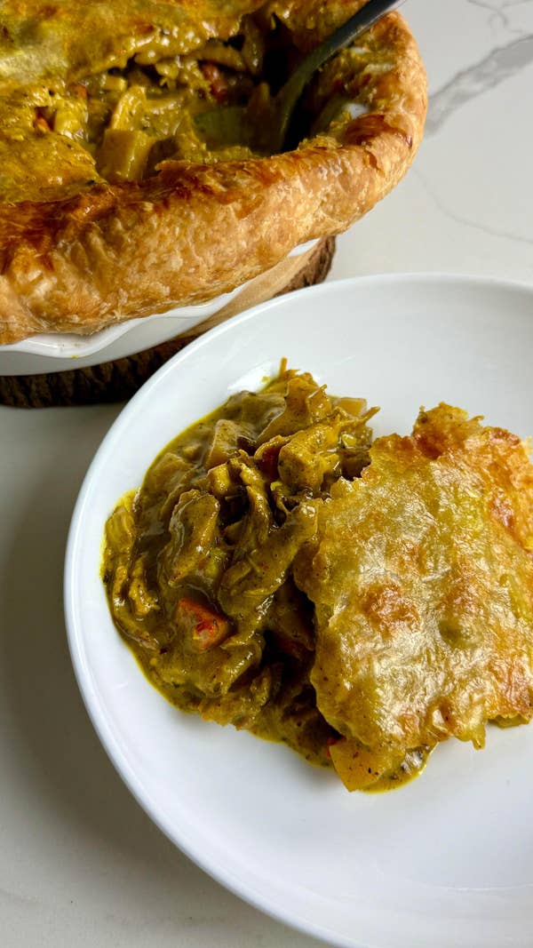 Curry Chicken Pot Pie