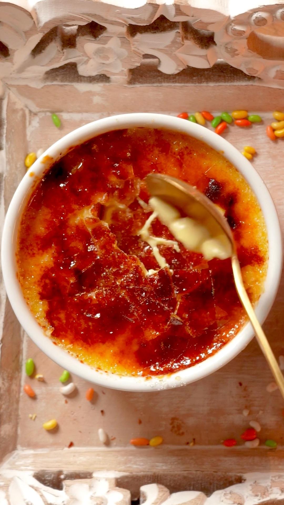 Gulab Jamun Crème Brûlée