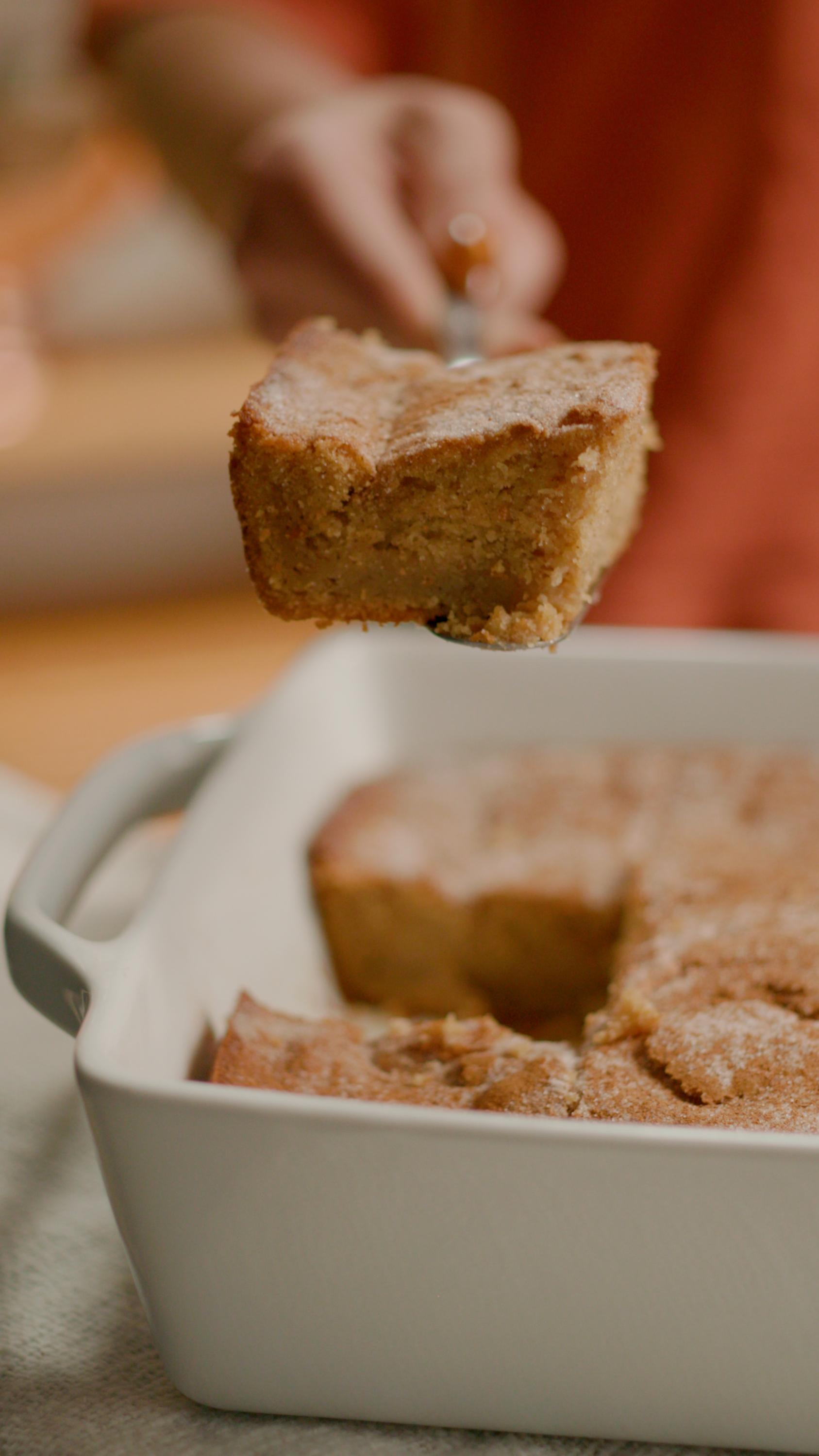 Apple Cider Donut Dump Cake