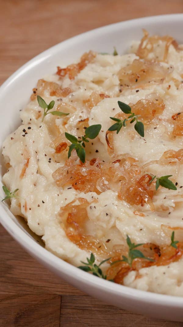 French Onion Mashed Potatoes