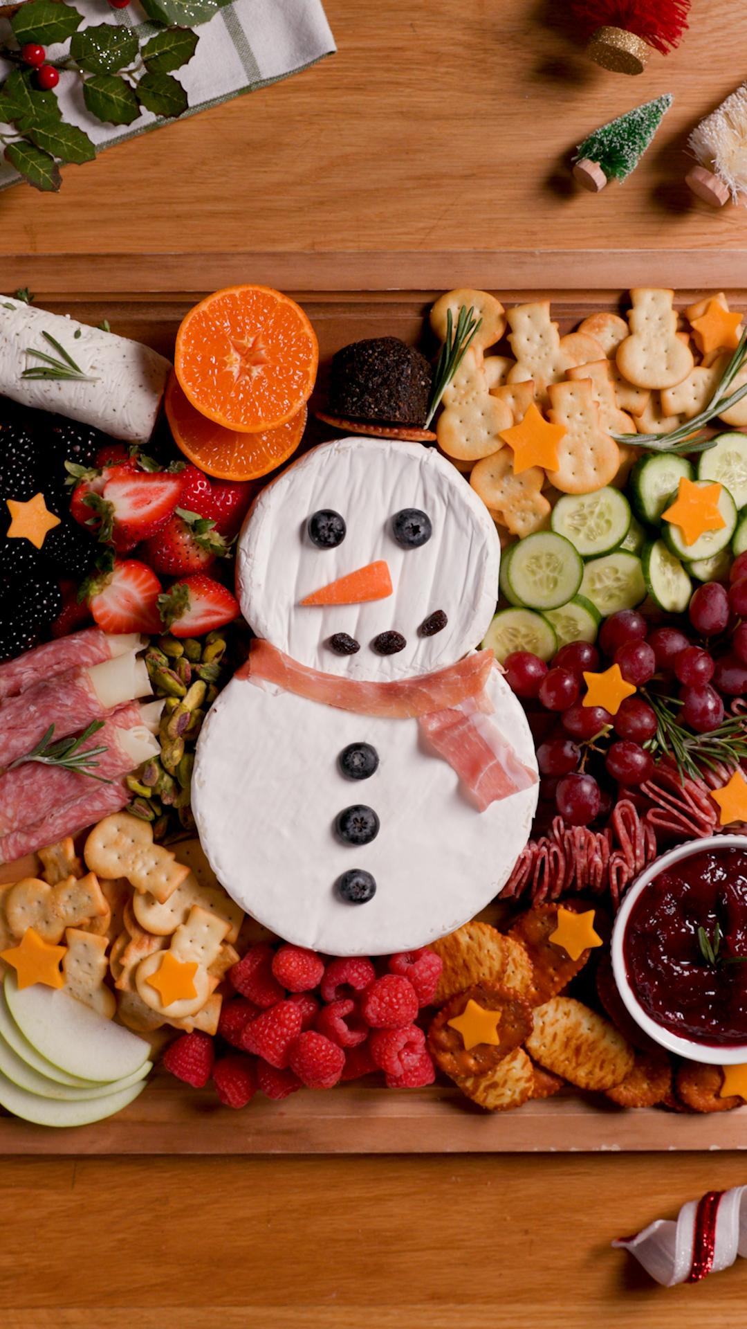 Snowman Cheeseboard