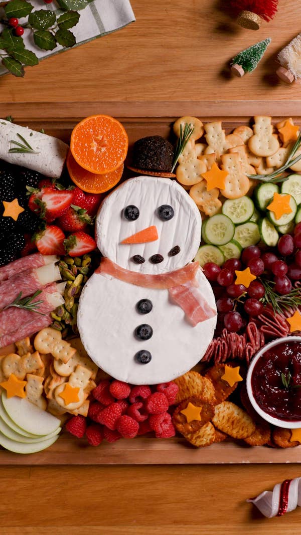 Snowman Cheeseboard
