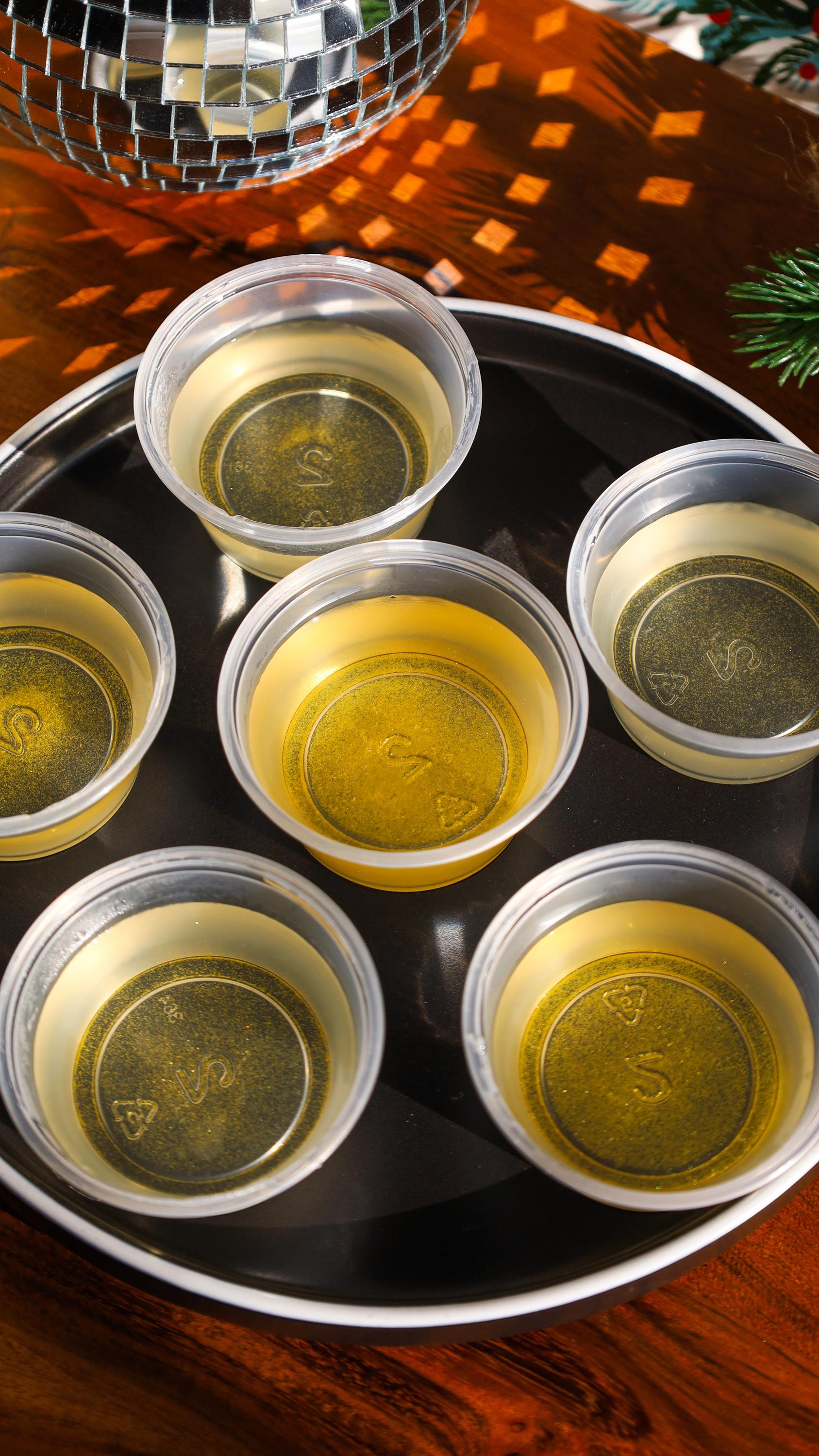 Champagne Jell-O Shots