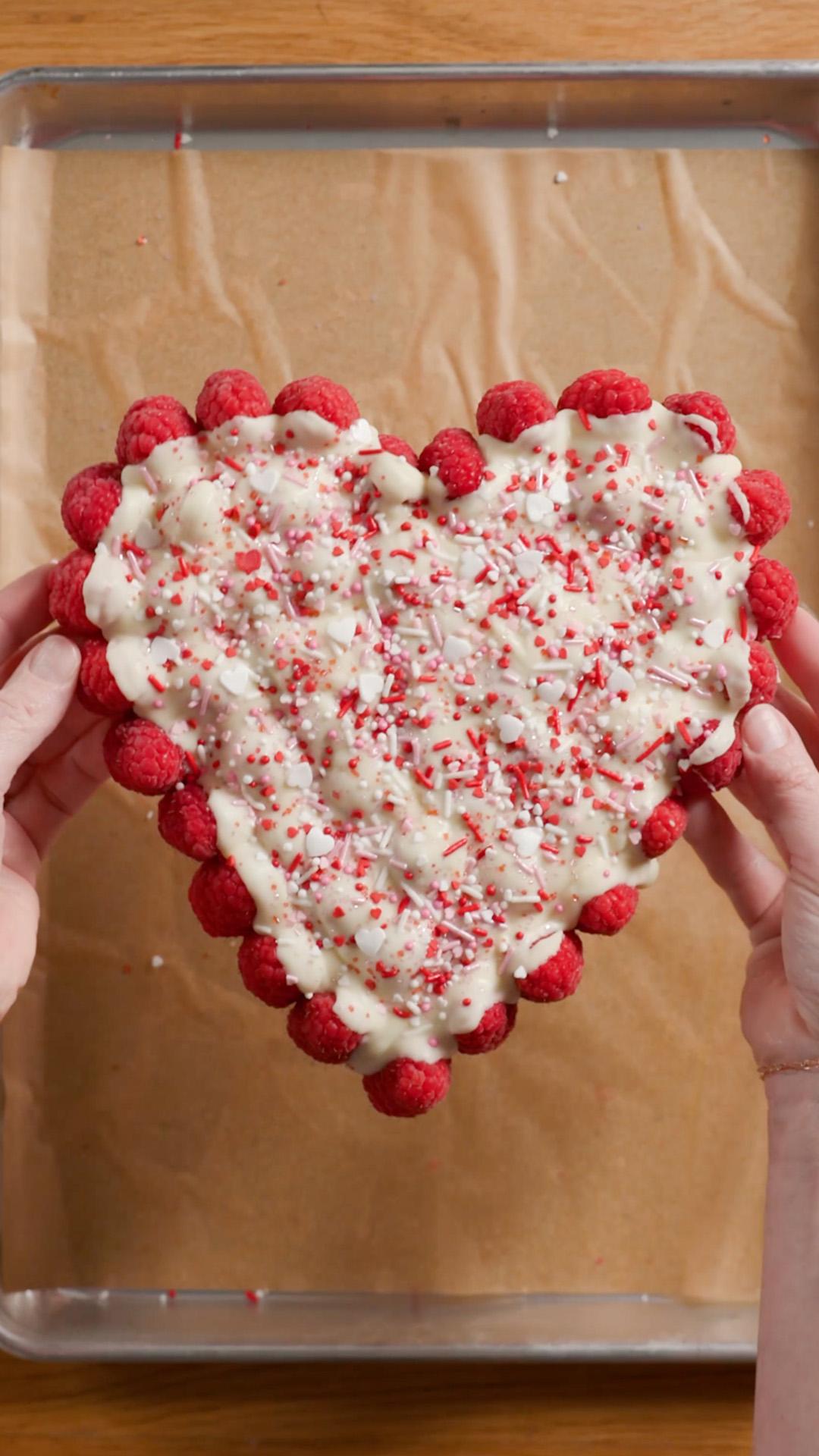 White Chocolate Raspberry Bark