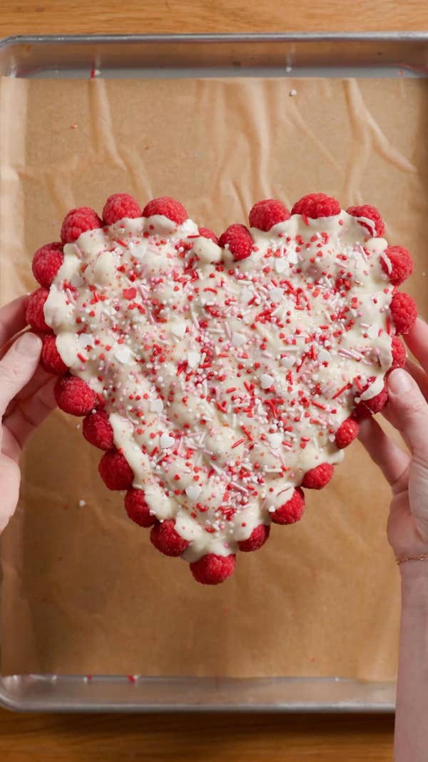 White Chocolate Raspberry Bark