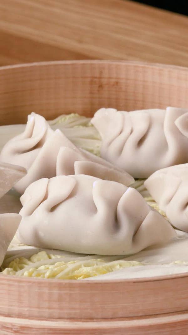 Taiwanese Night Market-Style Pork And Chive Dumplings