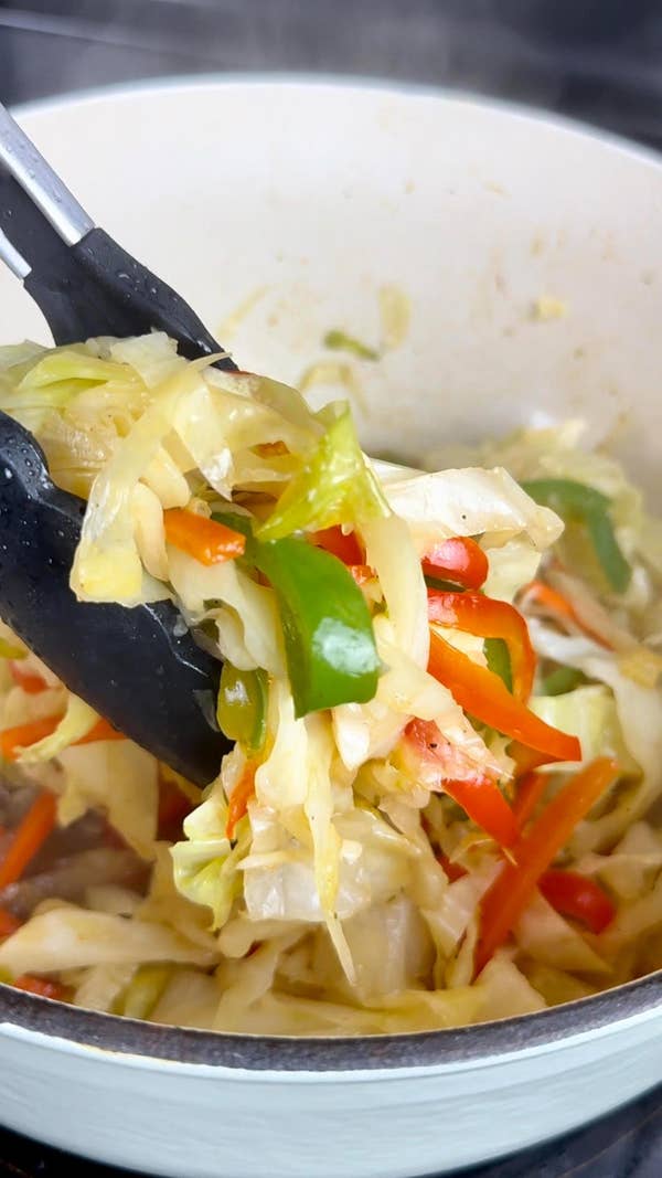 Jamaican-Style Steamed Cabbage