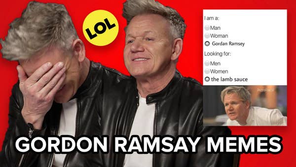 Gordon Ramsay Reacts To Memes of Himself | Meme, Myself and I