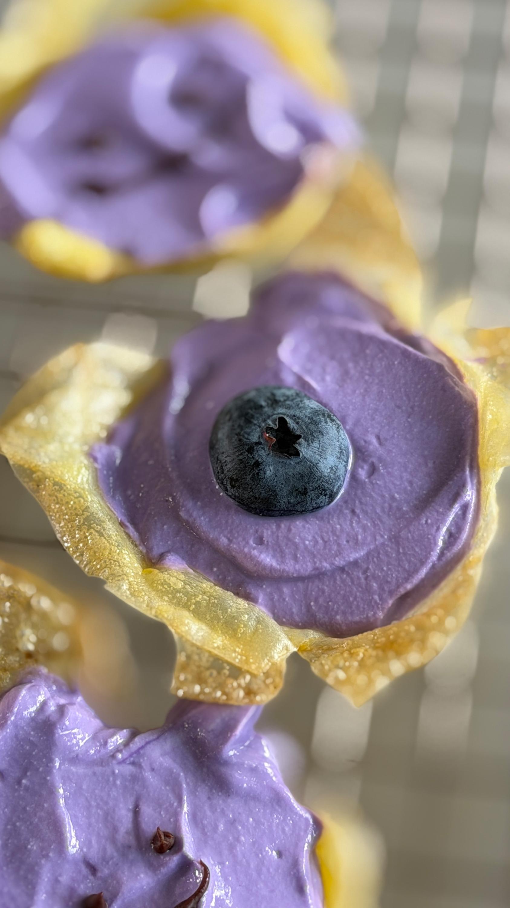 Rice Paper Yogurt Tarts