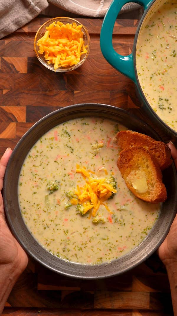 Bone Broth Broccoli Cheddar Soup