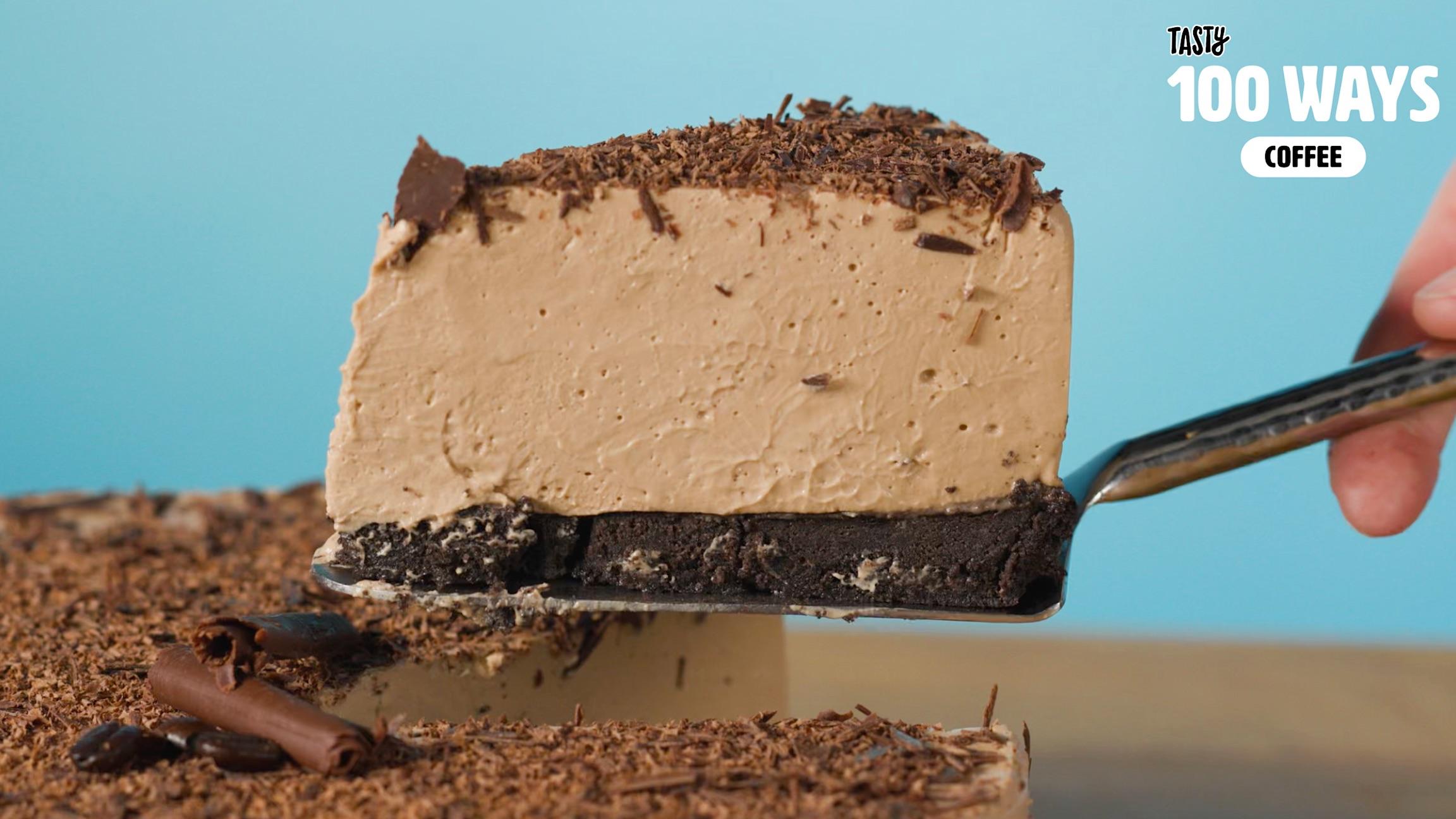 Espresso No-Bake Cheesecake