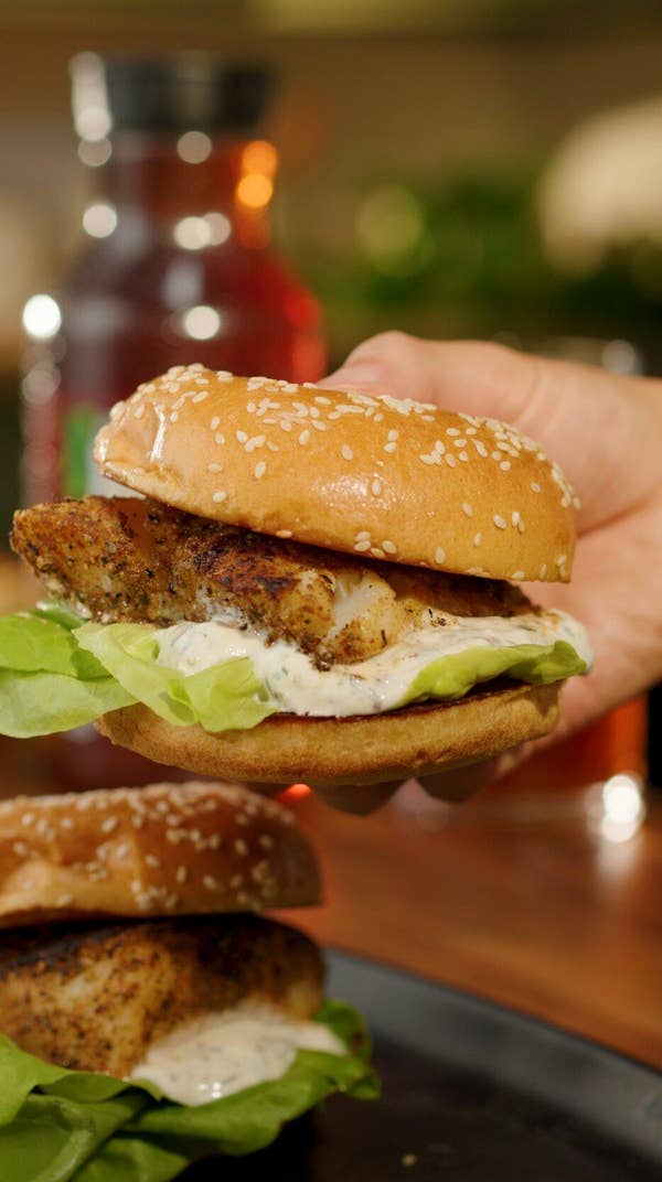 Blackened Fish Sandwiches
