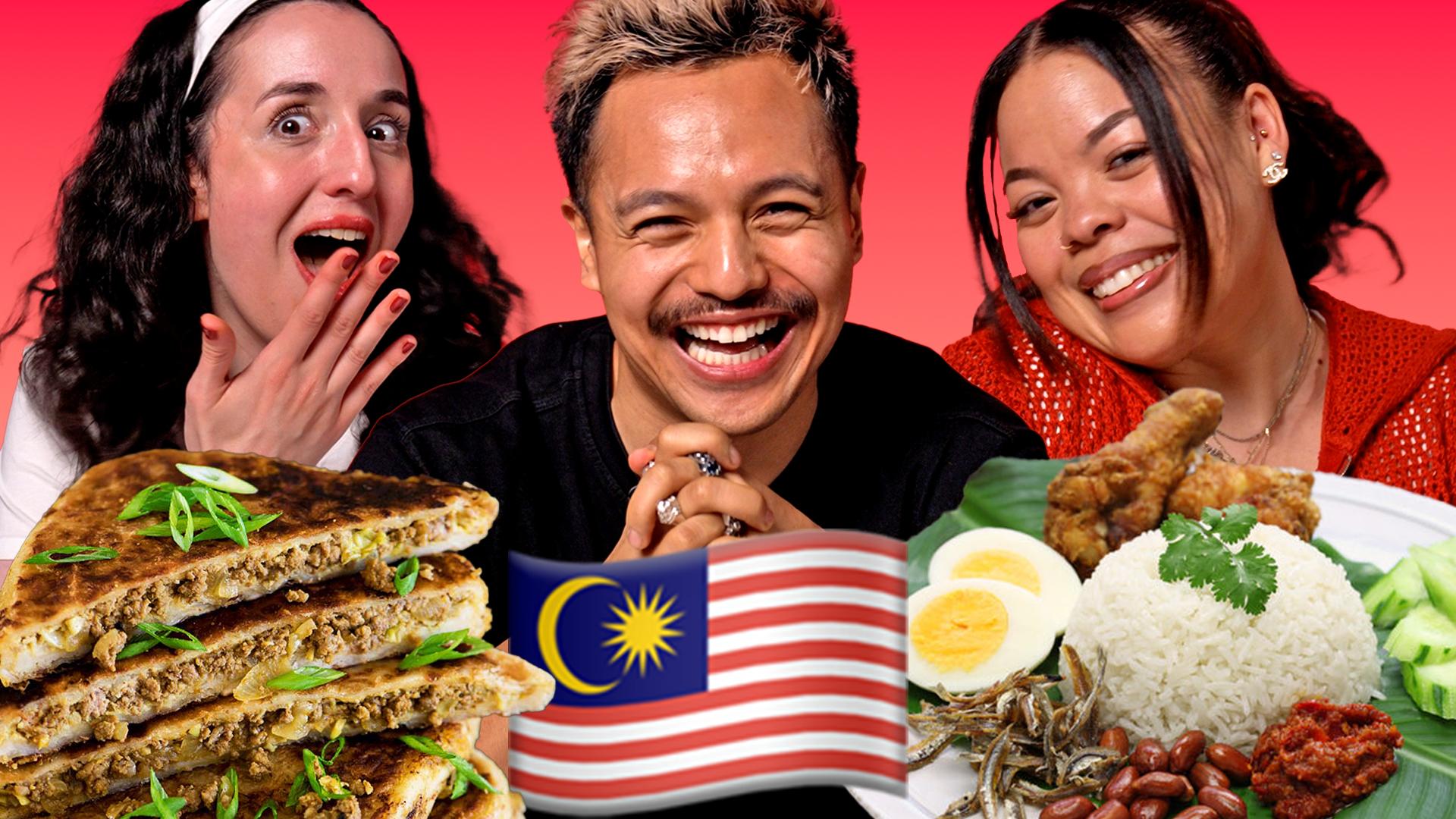 We Try Each Other's Malaysian Food Orders
