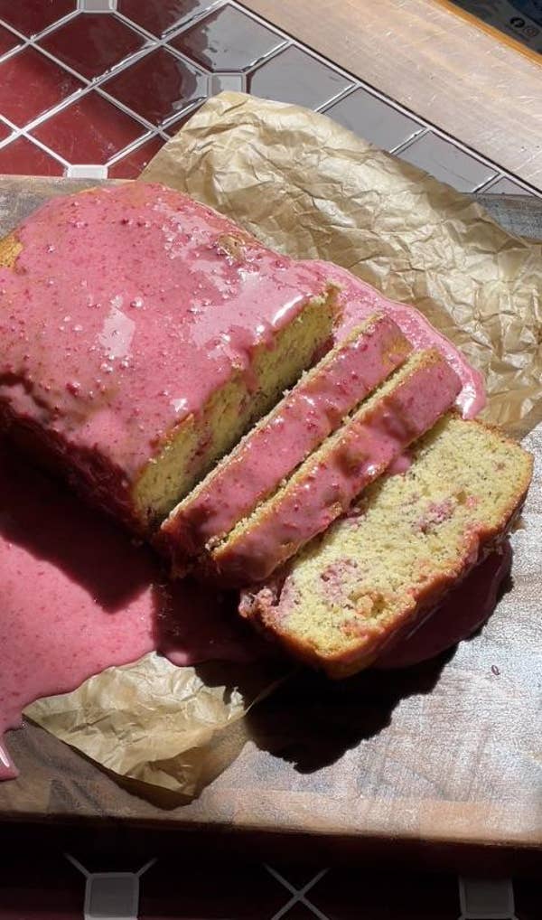 Raspberry Lemon Loaf