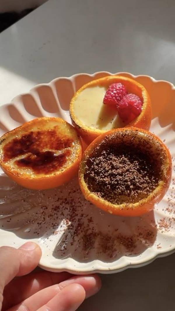 Orange Posset