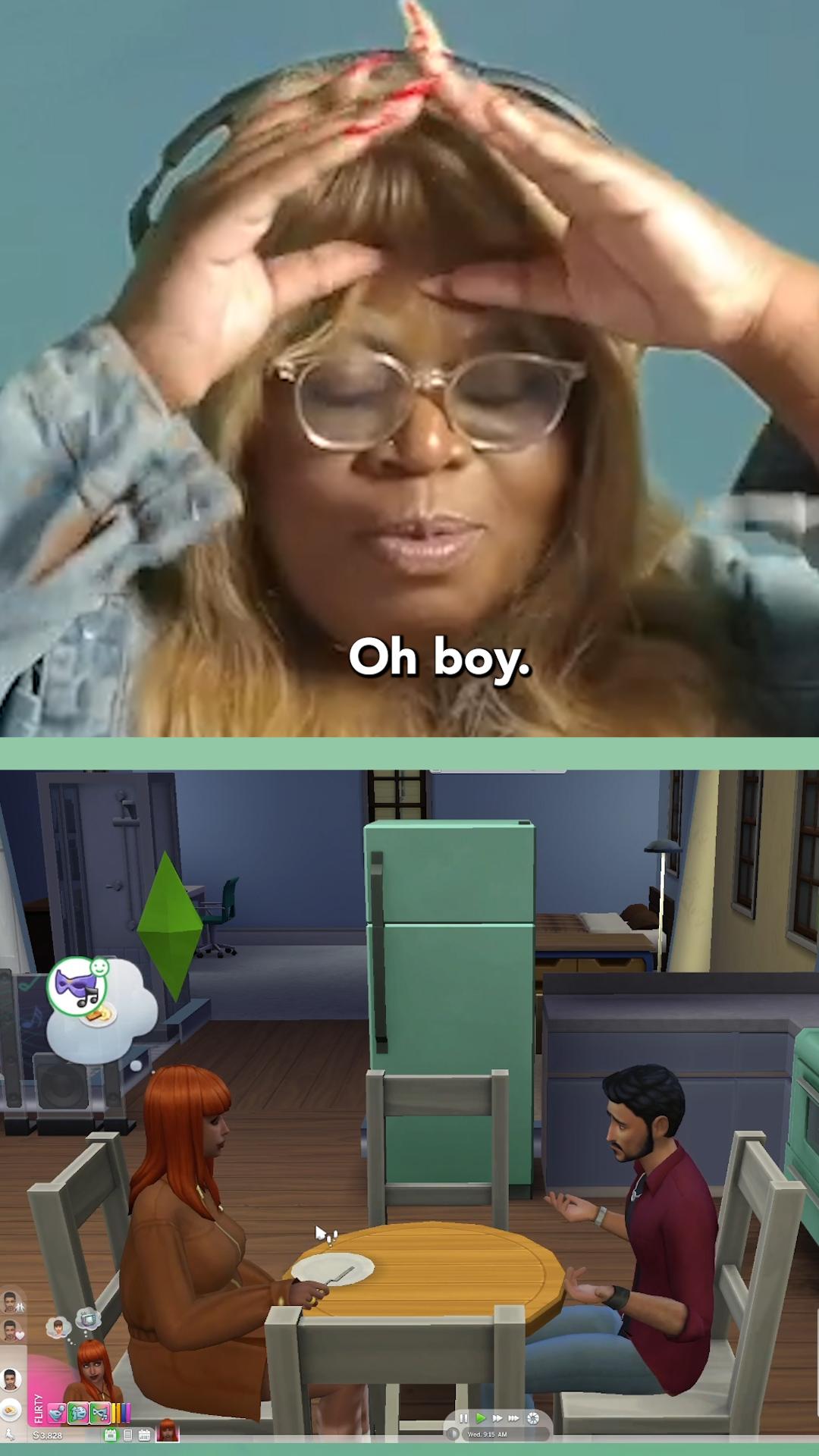 Joyce preps to get her man back. Joyanna chats with Don Lothario at the dining table.