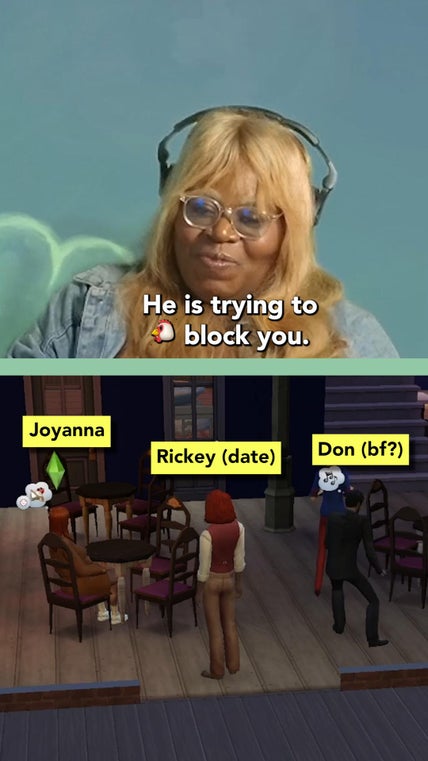 Joyanna's situationship, Don, and her new boo, Rickey, are both at the club. Joyce mumbles to herself in frustration as Aria calls out Don for cock-blocking Joyanna.