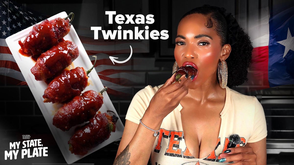 Texas Twinkies With Candied Bacon & Hot Honey BBQ Glaze Recipe by Tasty
