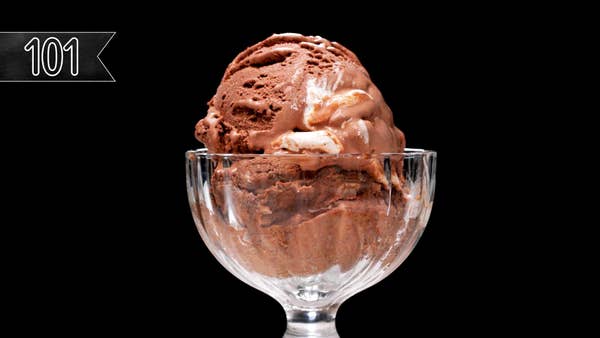 Malted Chocolate Marshmallow Ice Cream