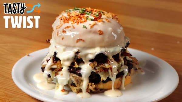 French Onion Soup Burger
