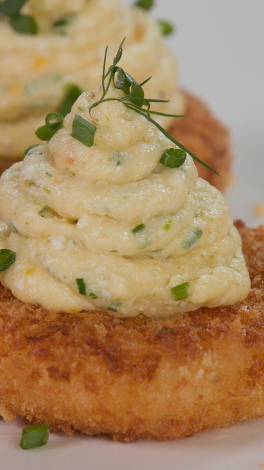 Potato Salad Croquette Bites