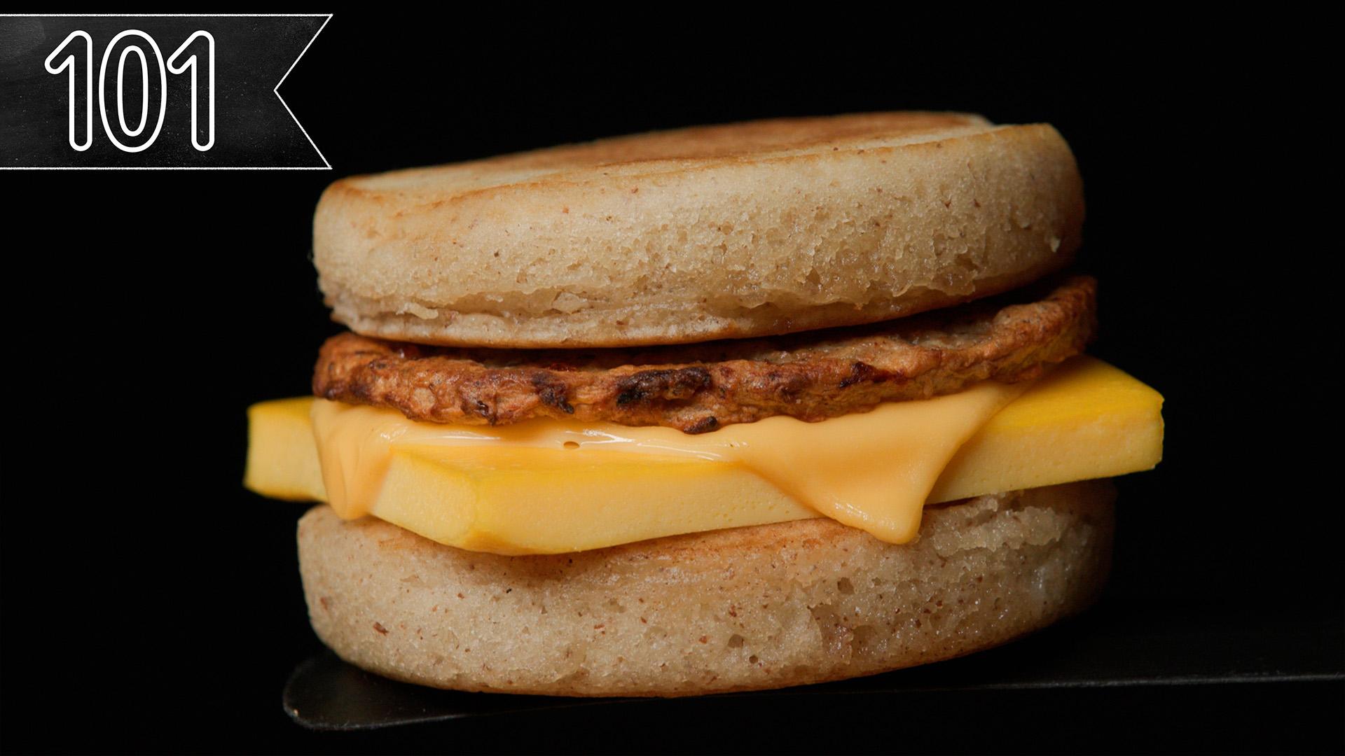 Maple Pancake Breakfast Sandwiches