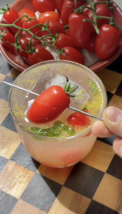 Tomato Basil Lemonade