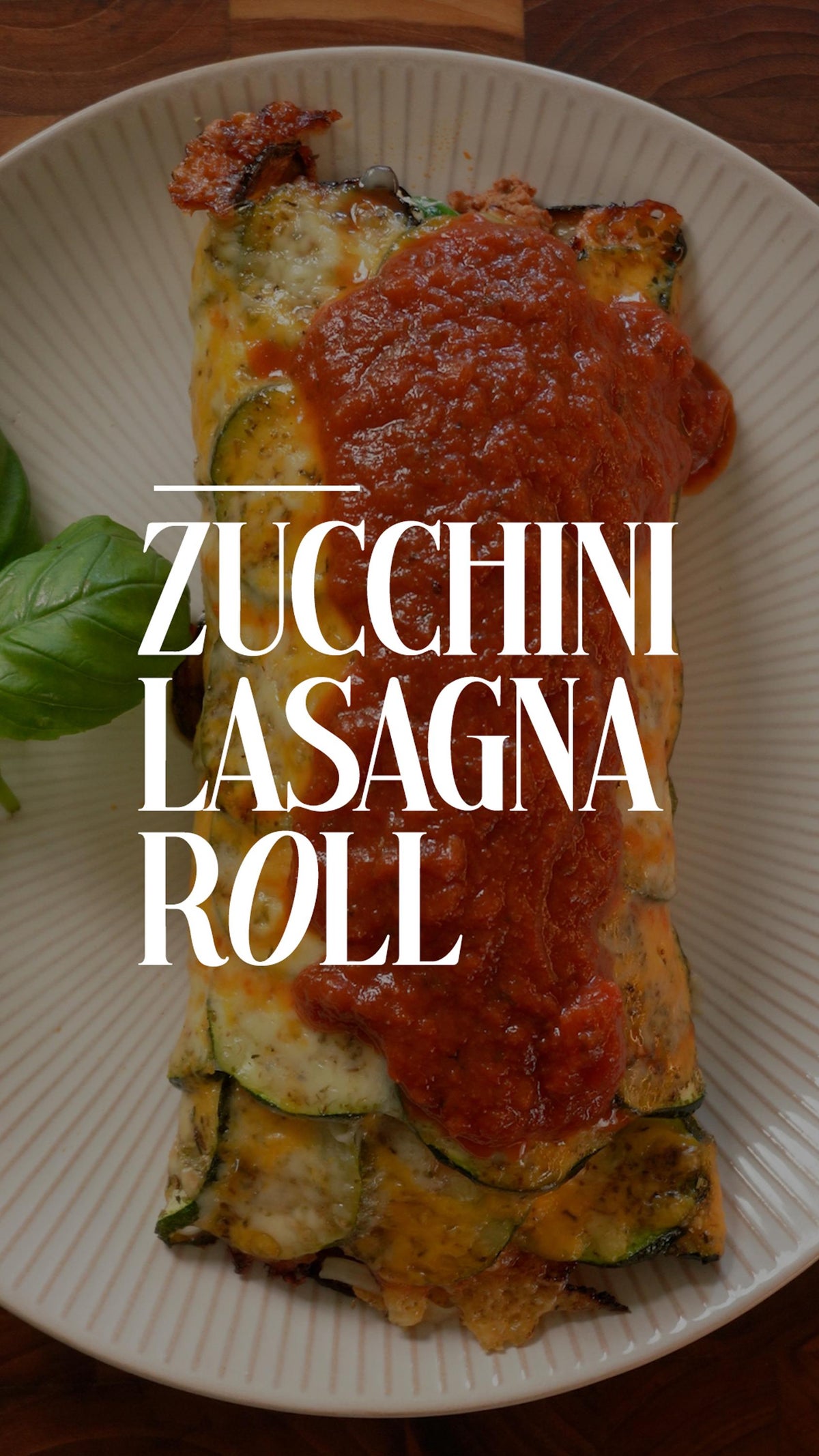 Zucchini Lasagna Roll Recipe by Tasty-image