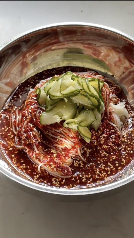 Korean Ketchup Cold Noodles