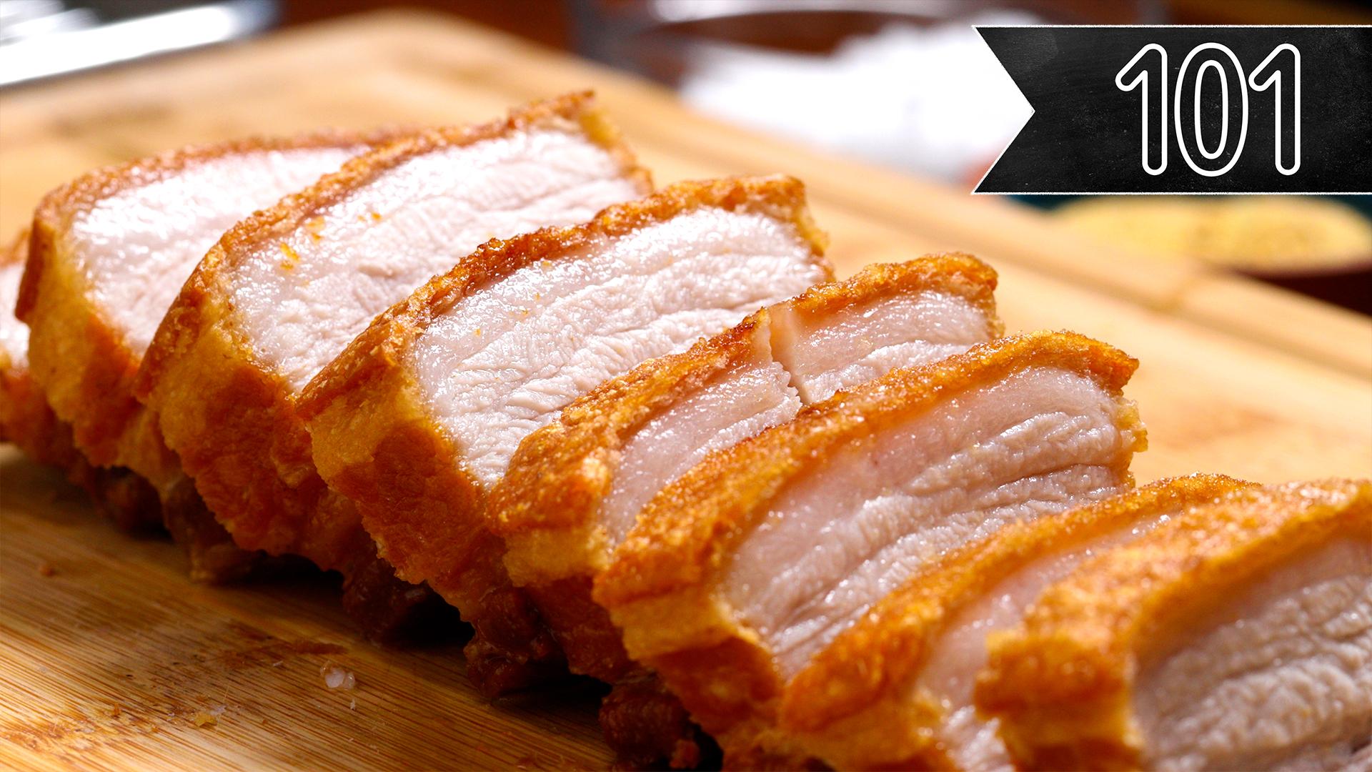 Filipino Crispy Pork Belly Lechon Kawali