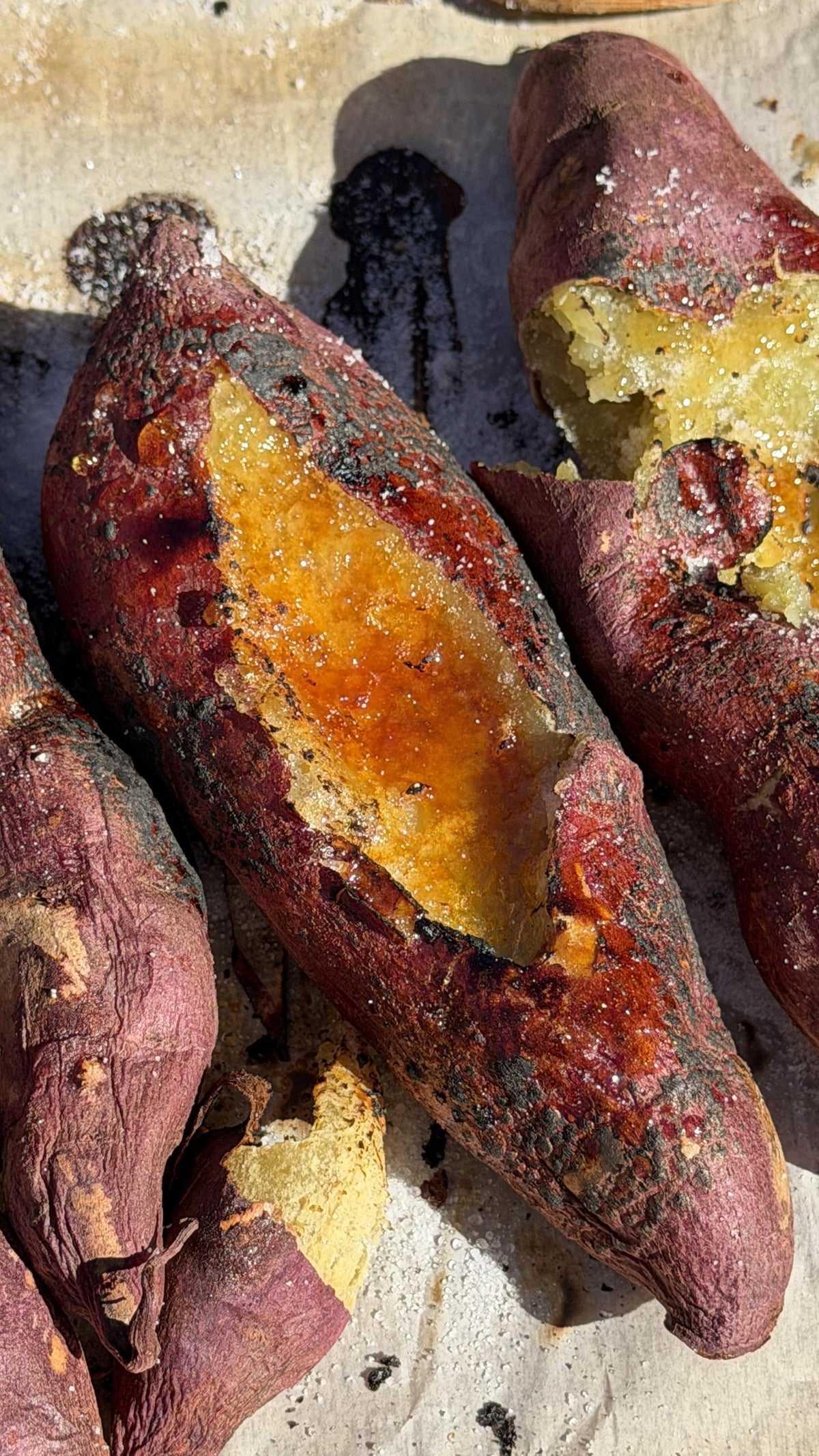 Kat Lieu's Baked Frozen Sweet Potatoes Recipe by Tasty-image