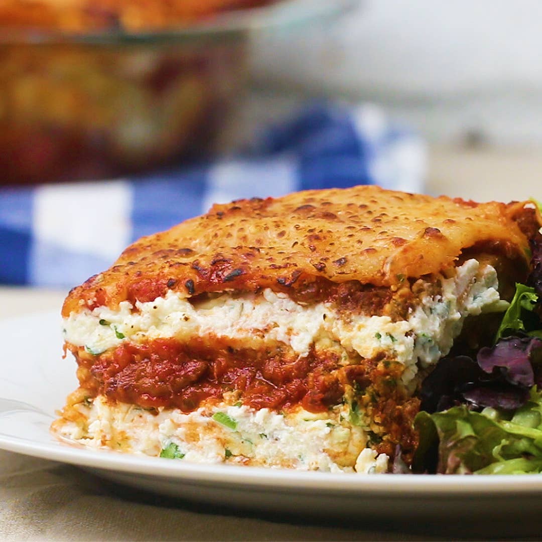 The Best Layered Lasagna Recipe By Tasty