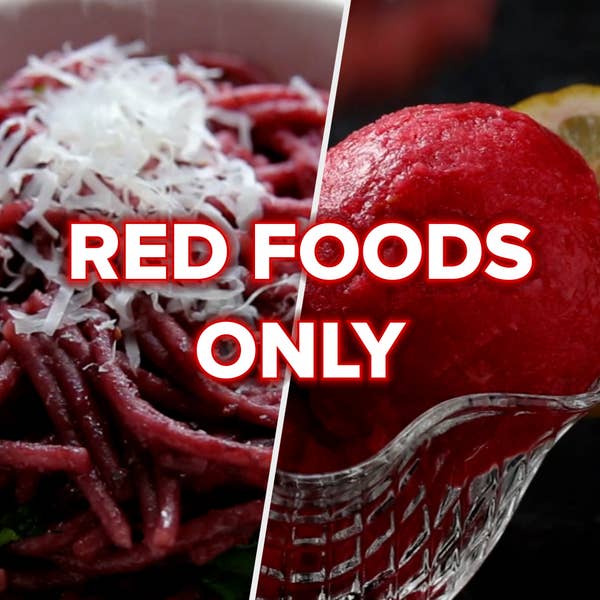 Red Foods For A Day