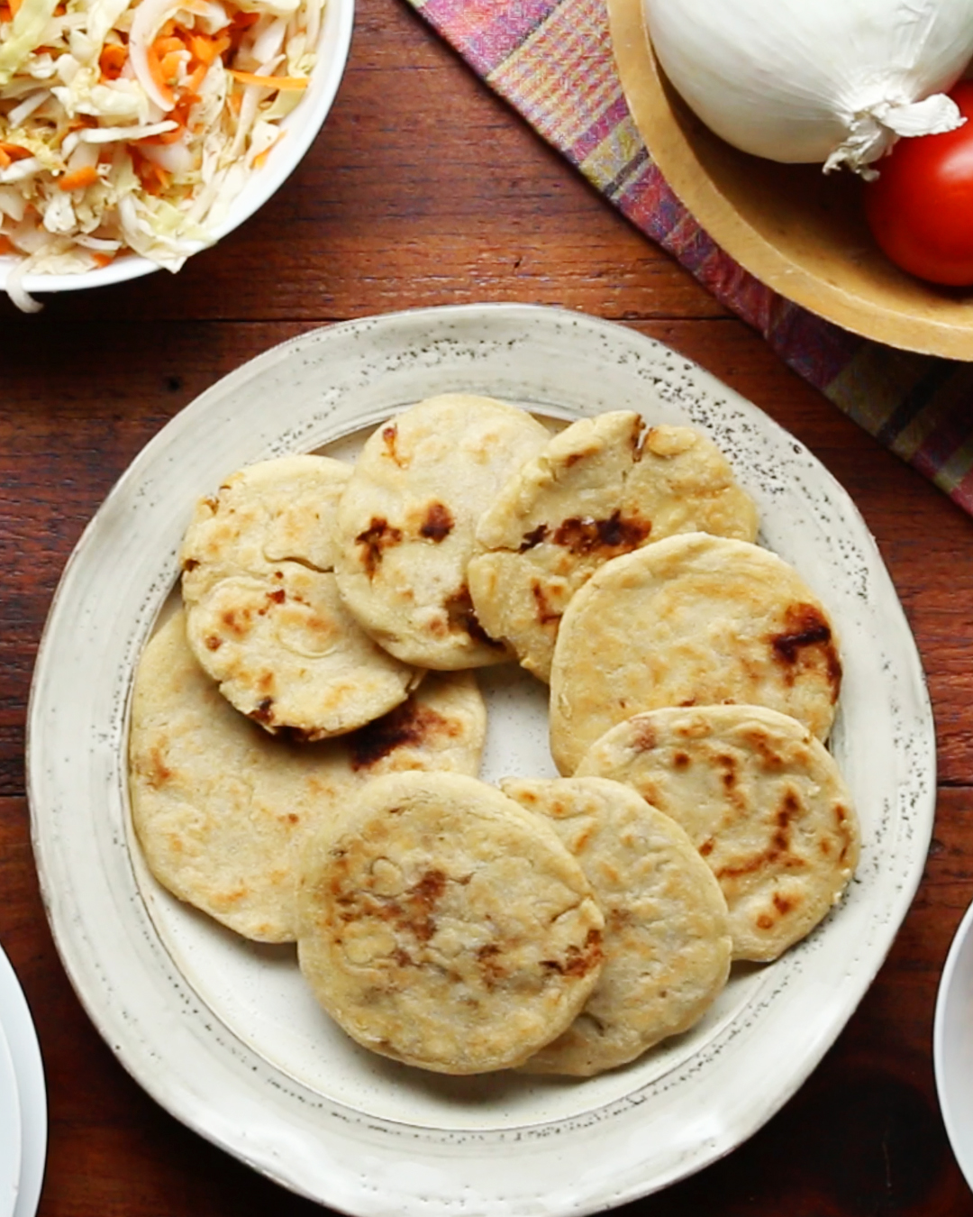 Salvadoran Pupusas As Made By Curly And His Abuelita Recipe by Tasty