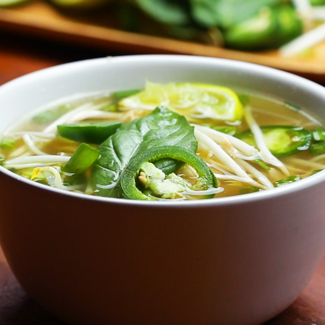 Delicious Pho Soup Made at Home in Mason Jar Recipe